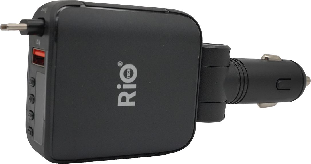 Rio Tech A03 RGB LED Jesli Araç MP3 Çalar ve FM Transmitter