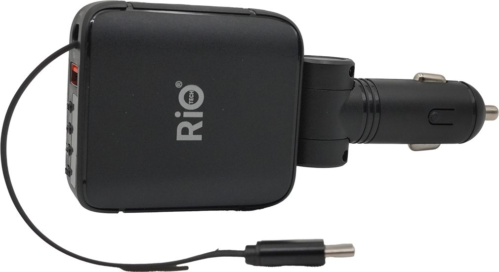 Rio Tech A03 RGB LED Jesli Araç MP3 Çalar ve FM Transmitter
