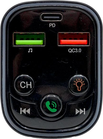 Hızlı Şarj ve Bluetooth Destekli Çok Fonksiyonlu Araç Şarj ve FM Verici