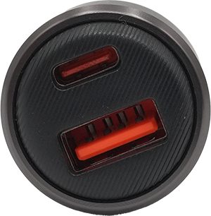 Rio Tech RIO-C06 Hızlı Araç Şarj Cihazı USB-C PD ve QC3.0 Destekli