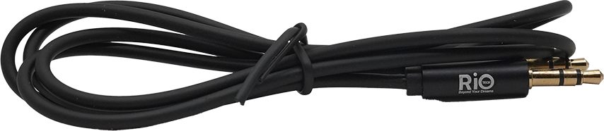 Rio Tech 3.5mm Audio Kablosu Siyah