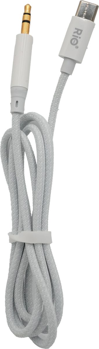 Rio Tech 3.5mm to Type-C Audio Kablo - Yüksek Ses Kalitesi