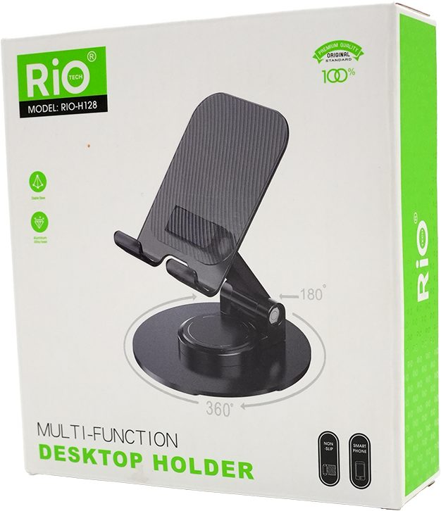 Rio Tech RIO-H128 Çok Fonksiyonlu Masaüstü Telefon Tutucu