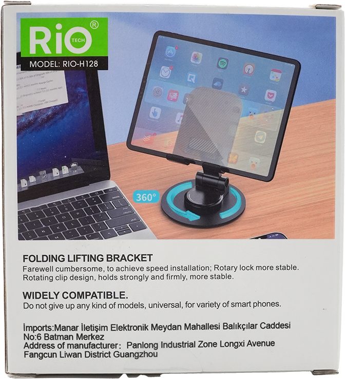 Rio Tech RIO-H128 Çok Fonksiyonlu Masaüstü Telefon Tutucu