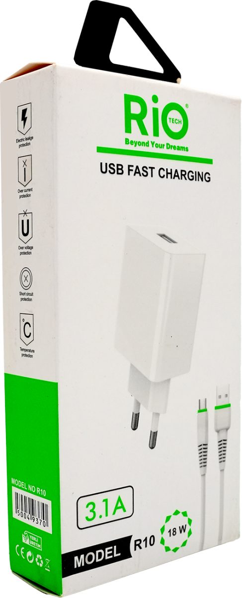 USB şarj adaptörü ve kablo hızlı şarj destekli