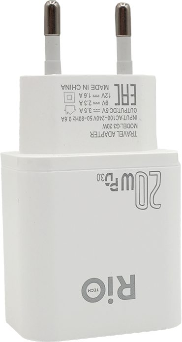 20W Power Delivery USB Hızlı Şarj Adaptörü ve Kablo Seti