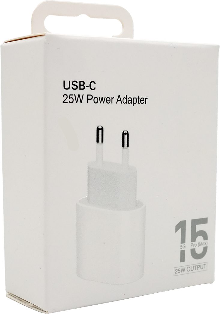 USB-C 25W Güç Adaptörü Hızlı ve Güvenilir Şarj
