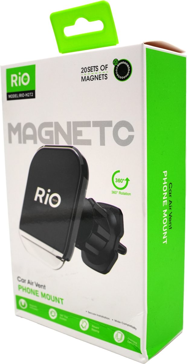 Rio Tech Manyetik Araç Hava Kanalı Telefon Tutucu