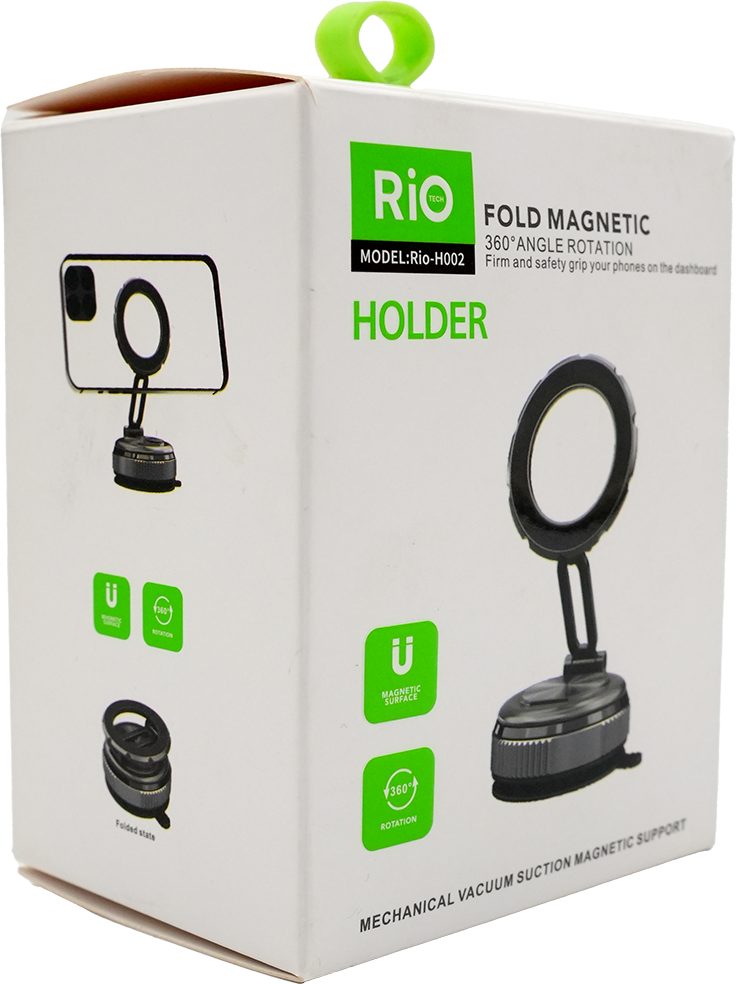 Rio Tech Fold Magnetic 360 Derece Döner Araç Telefon Tutucu