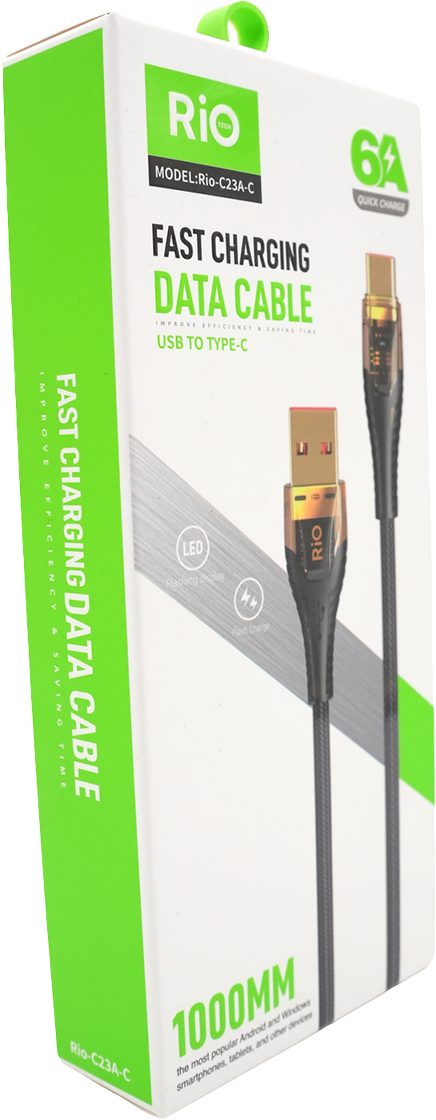 USB to Type-C Hızlı Şarj ve Veri Kablosu 1000mm