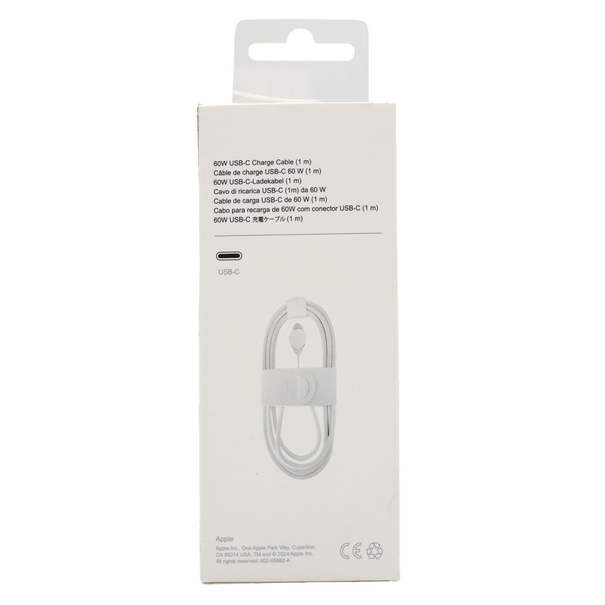 Apple USB-C 60W 1 Metre Şarj Kablosu iPhone 16 Pro Max Hızlı Şarj