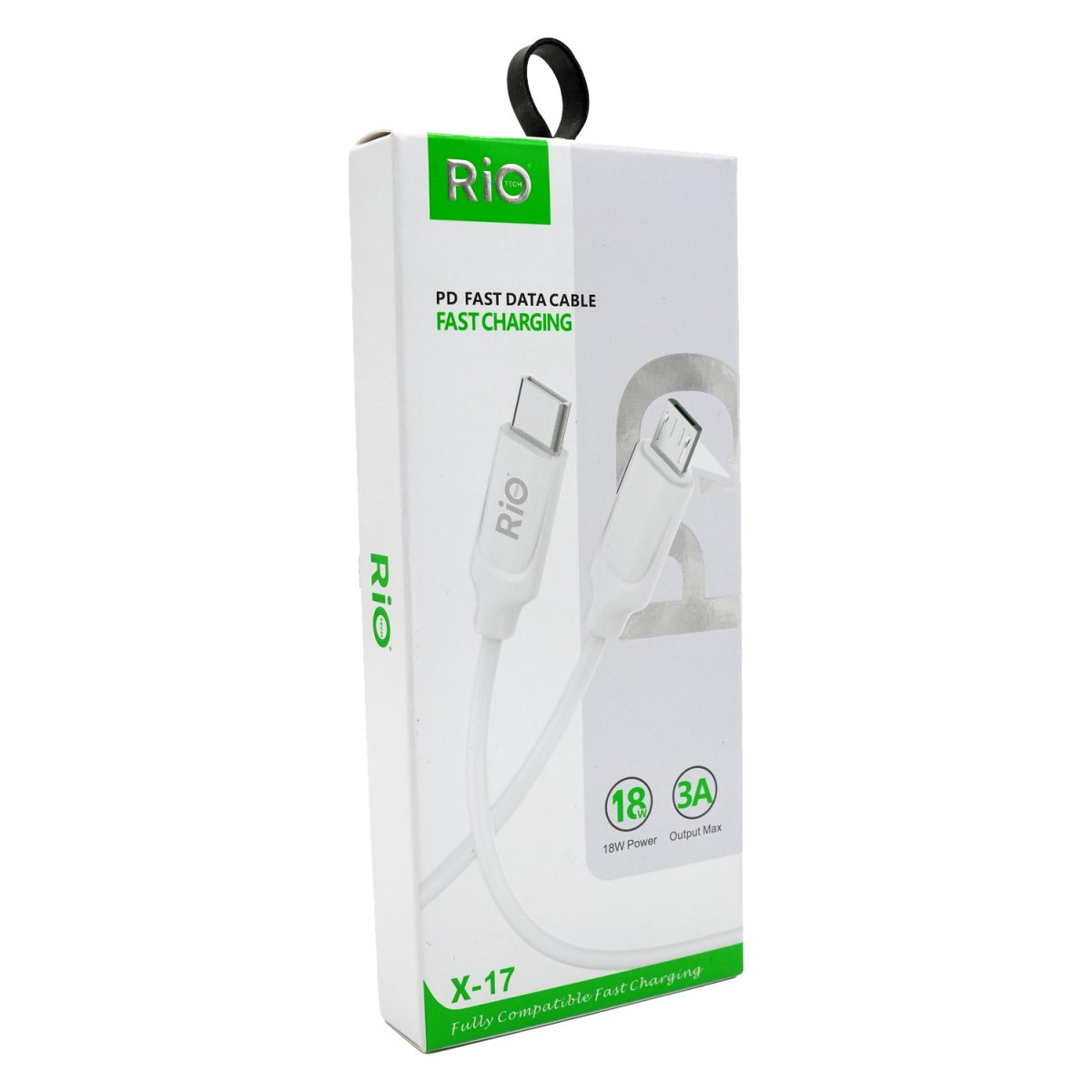 Rio Tech X-17 PD Hızlı Şarj ve Data Kablosu