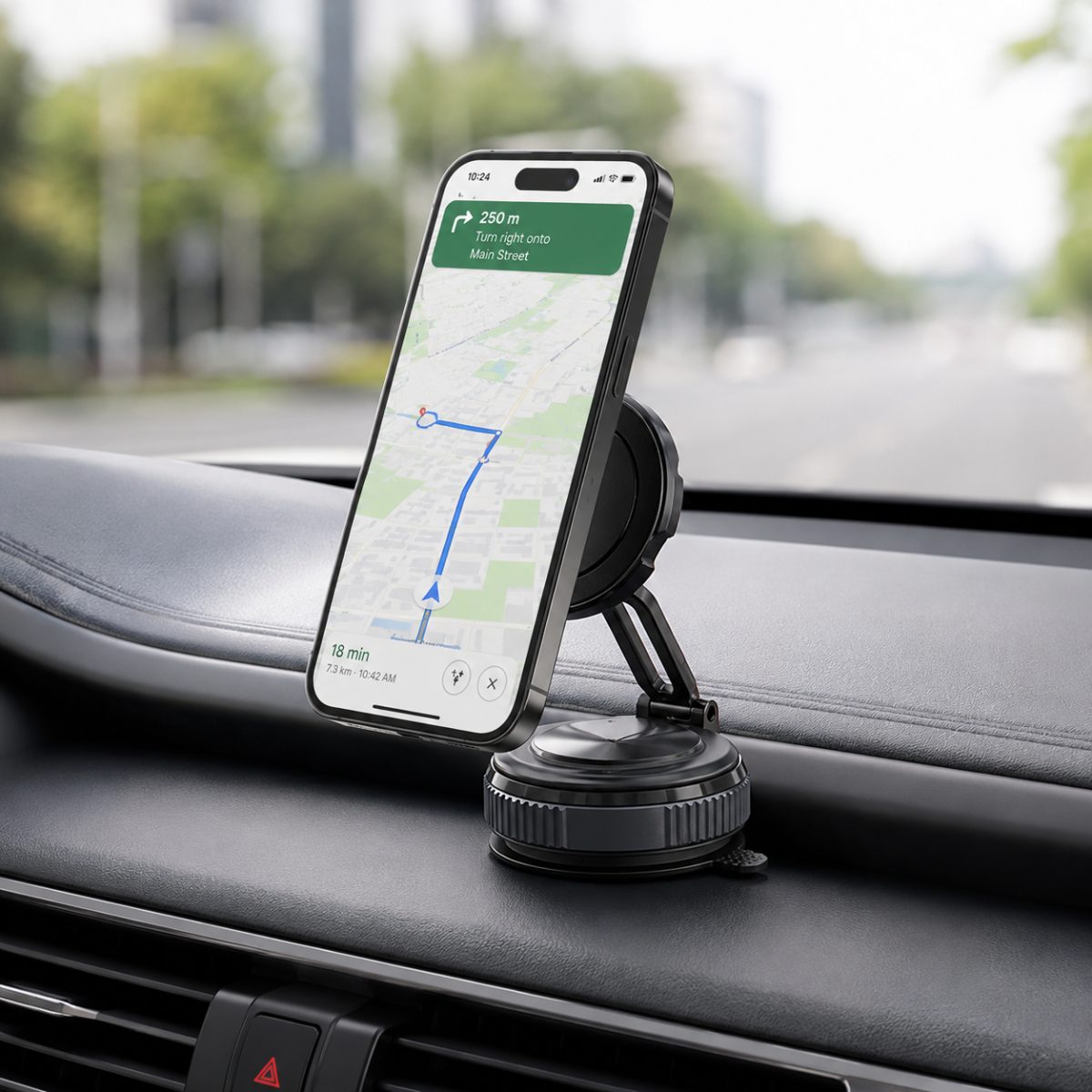 Fold Magnetic 360 Derece Döner Araç Telefon Tutucu Manyetik Tutucu