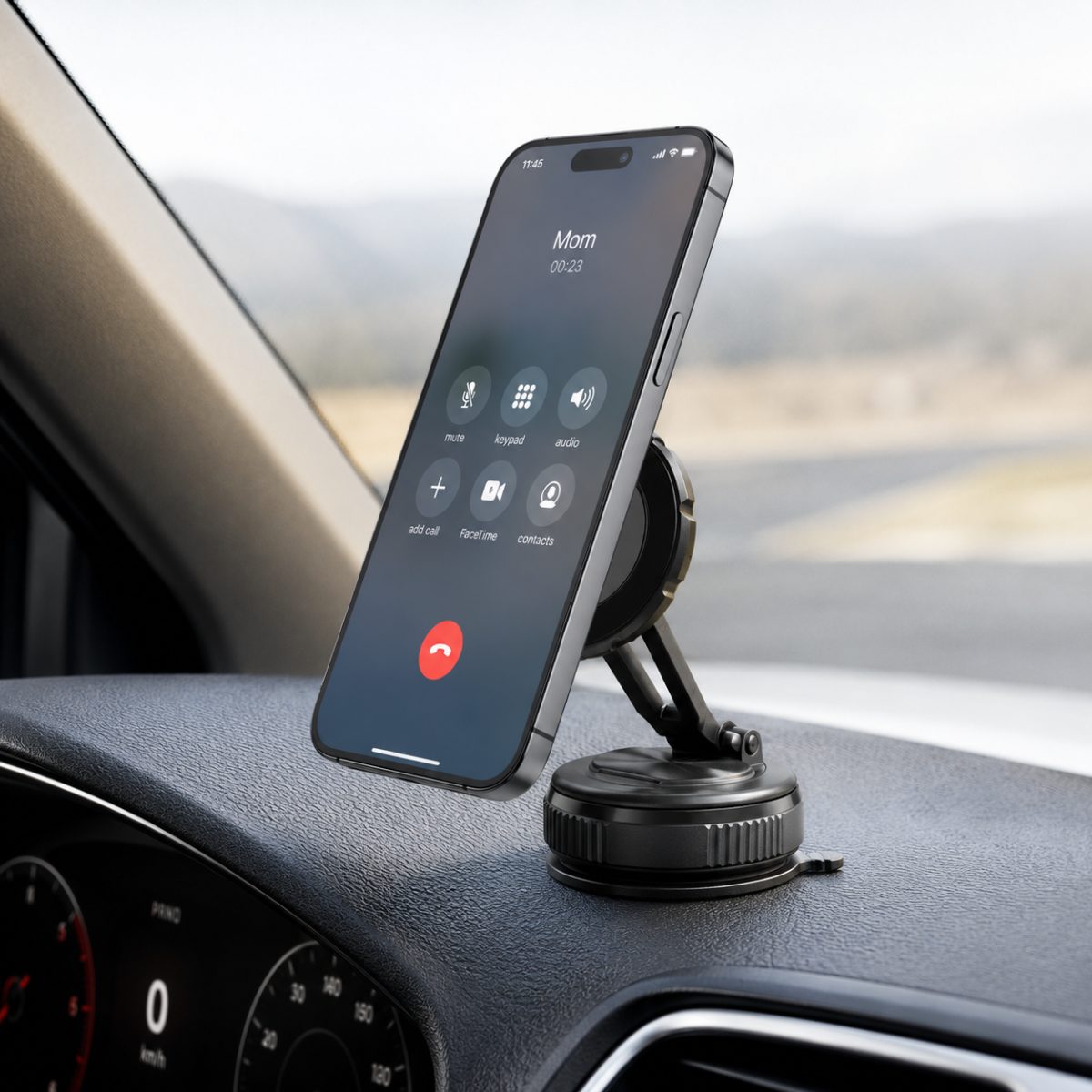 Fold Magnetic 360 Derece Döner Araç Telefon Tutucu Manyetik Tutucu