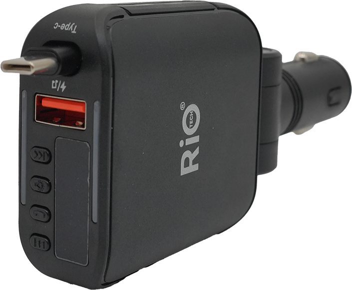 Araç MP3 Çalar FM Transmitter USB Destekli RGB LED Ambiyans Işıklı