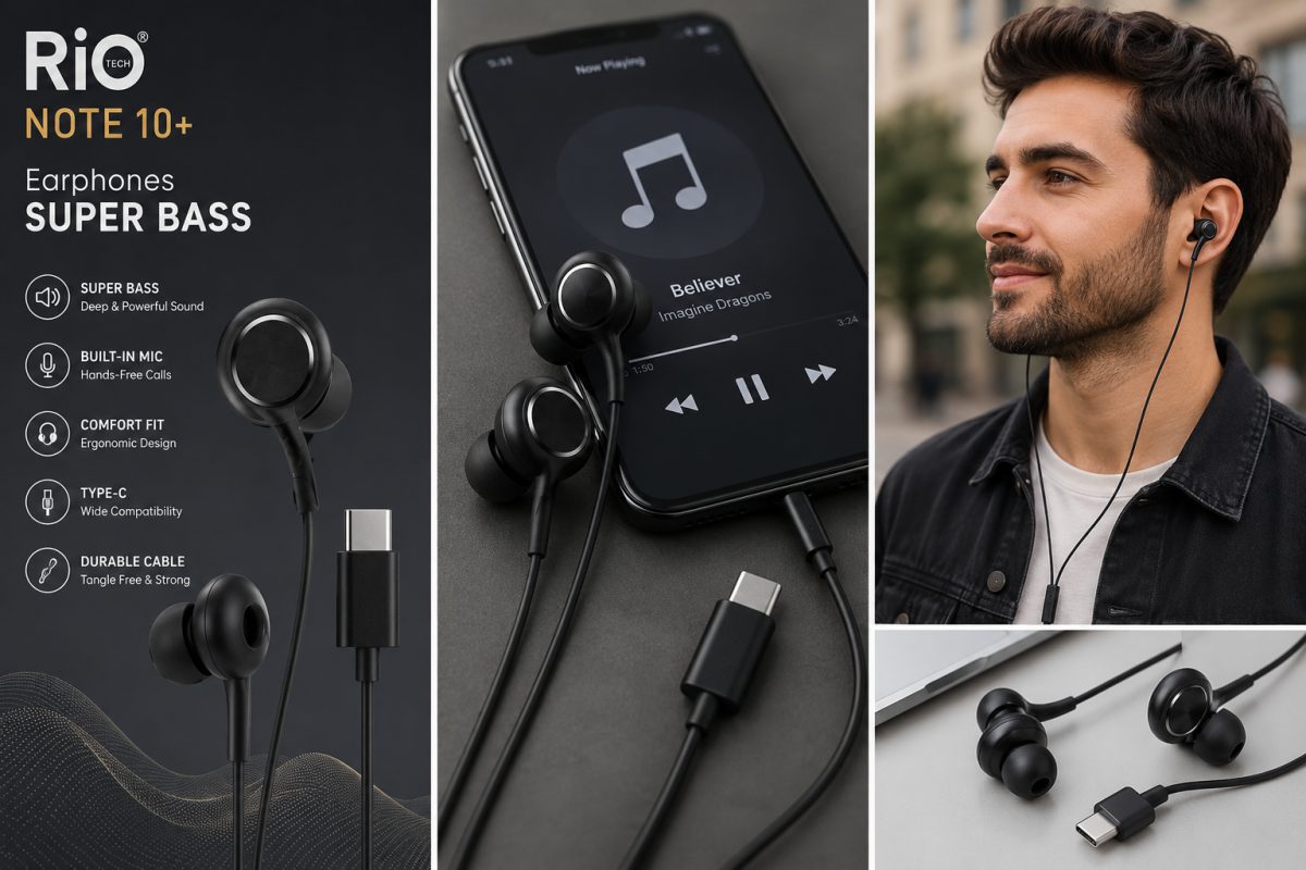 10+ Super Bass Kulak İçi Kulaklık Yüksek Ses Performanslı