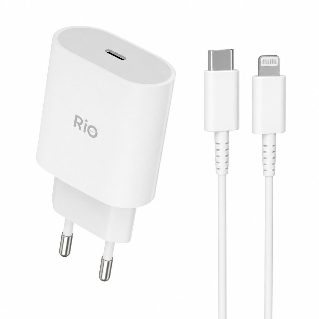 hızlı şarj adaptörü USB-C Lightning kablo seti