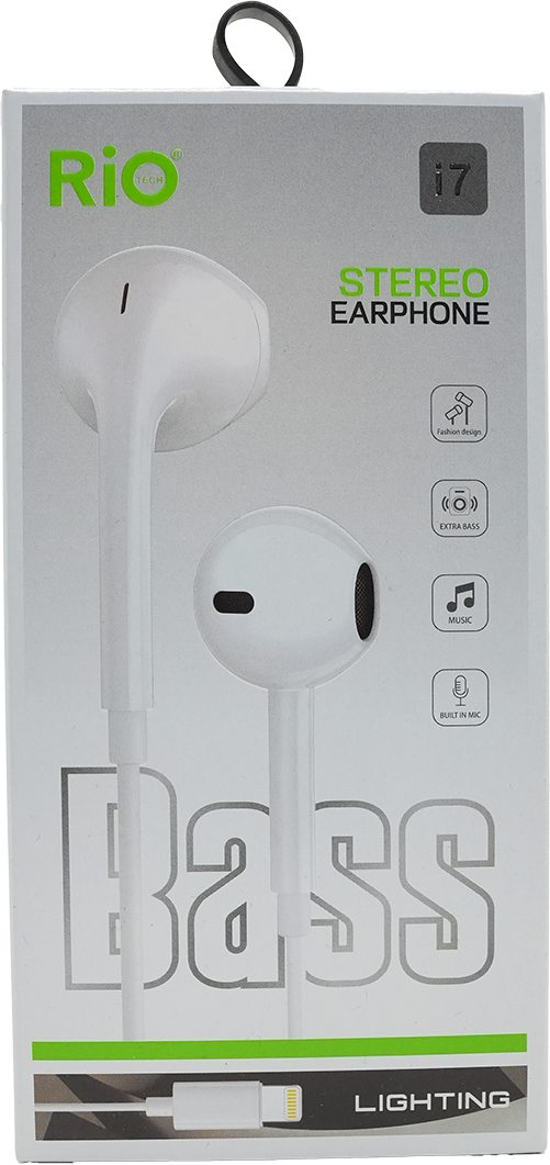 Rio i7 Stereo Earphone Lightning Girişli Kulaklık
