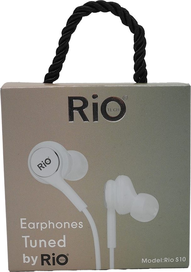 Rio Tech S10 Beyaz Kulak İçi Kulaklık