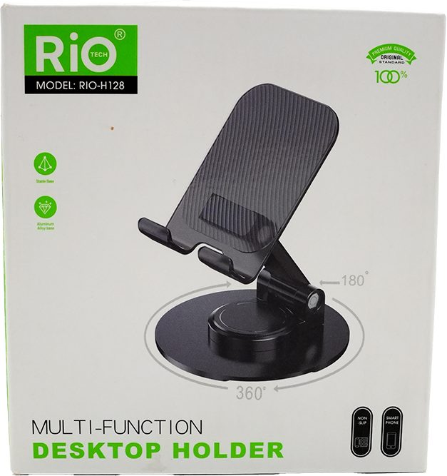 Rio Tech RIO-H128 Çok Fonksiyonlu Masaüstü Telefon Tutucu