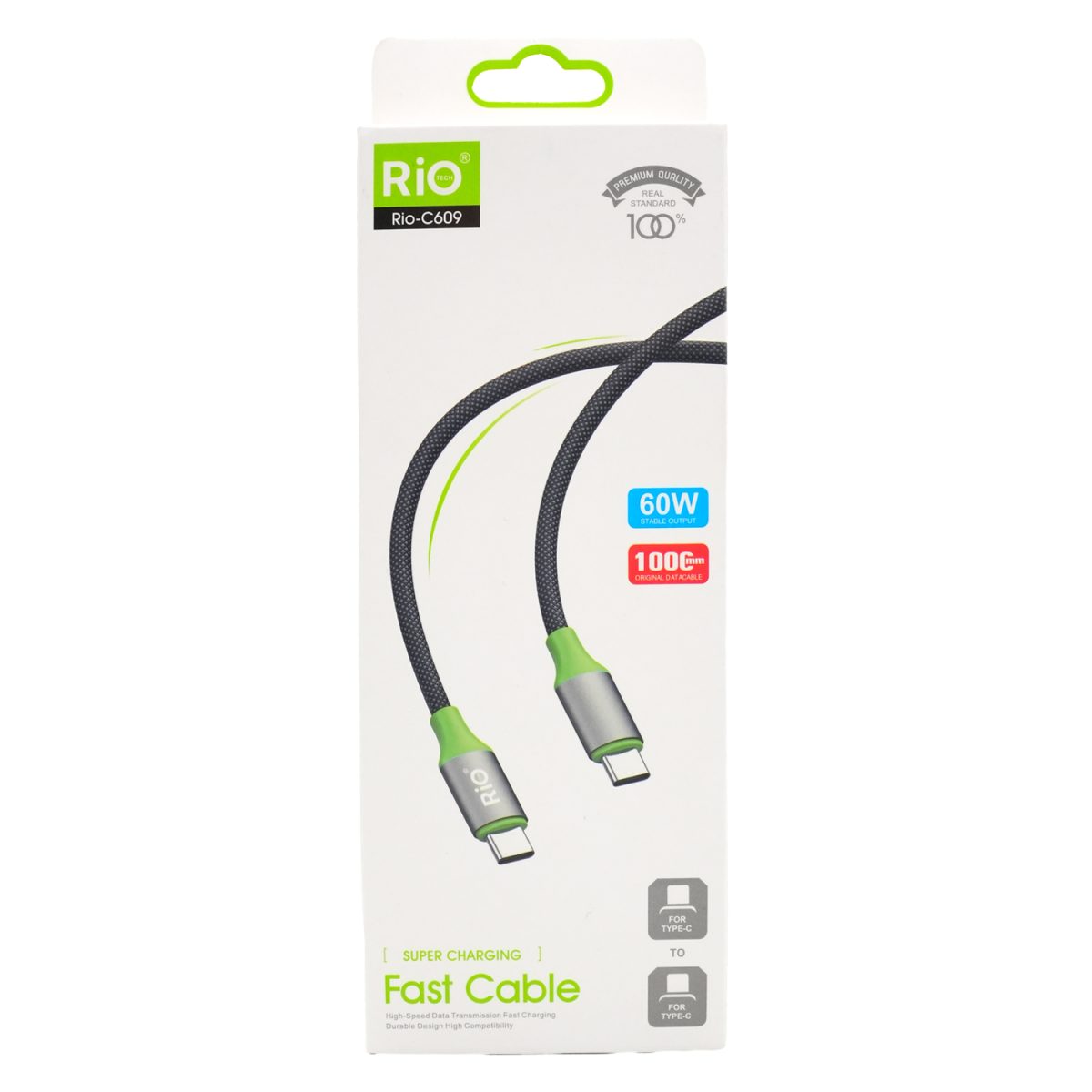 Type-C Kablo 60W Hızlı Şarj ve Data 1 Metre